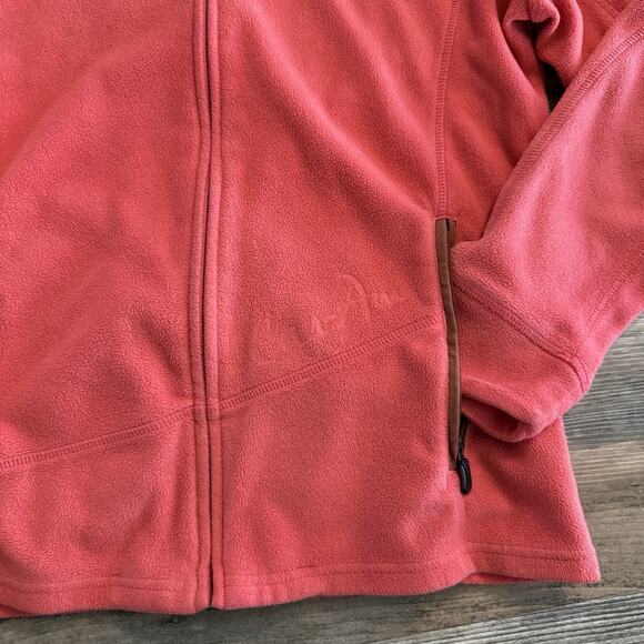 BRP Can‑Am Pink Full Zip Fleece Jacket – Women’s Medium - Picture 2 of 8